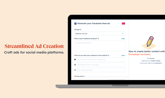 Crea anuncios efectivos en redes sociales con IA