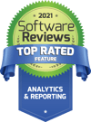 Service Hub de HubSpot obtiene la mejor calificación en la categoría «Analítica e informes» de SoftwareReviews