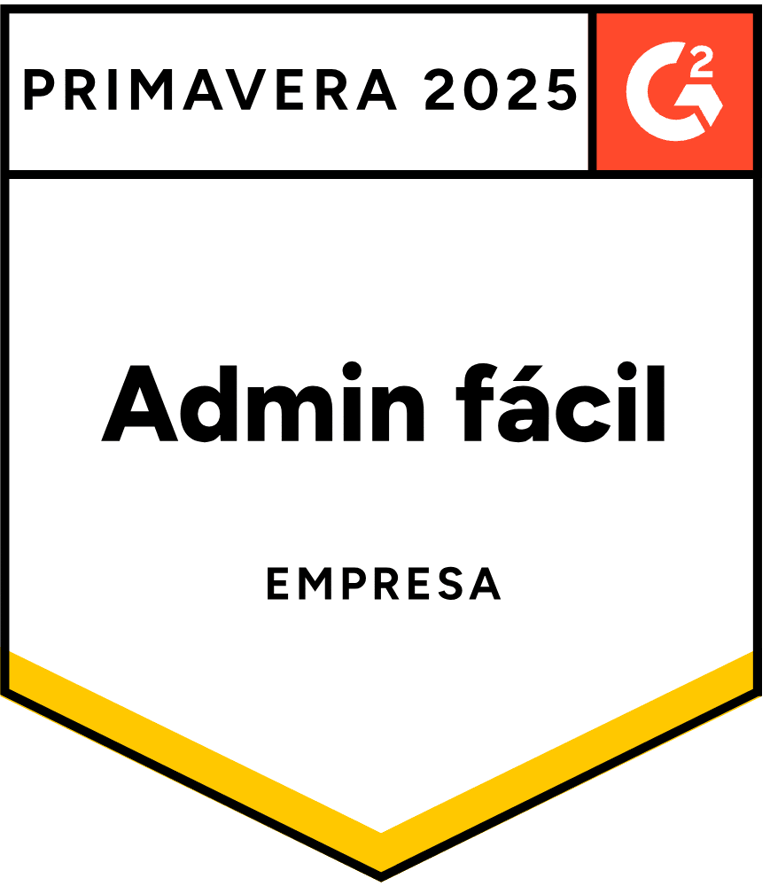 Insignia de G2: Admin fácil