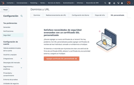 ejemplo de alojamiento seguro