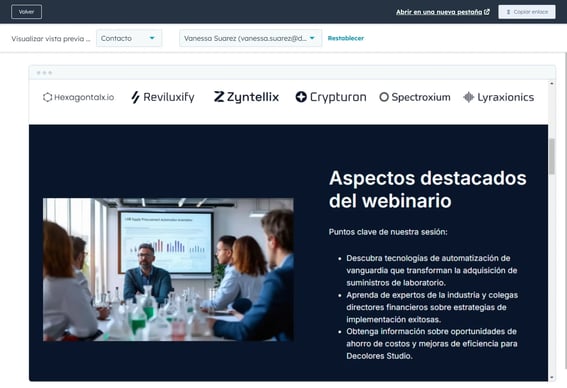 content-personalization-token-landingpage-ES