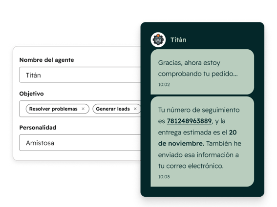 Service and Commerce Hub Customer agent_ES