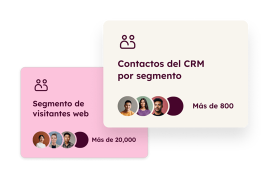 Imagen de audiencias de segmentos