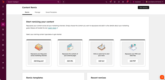 Reutilización de contenido paso 1