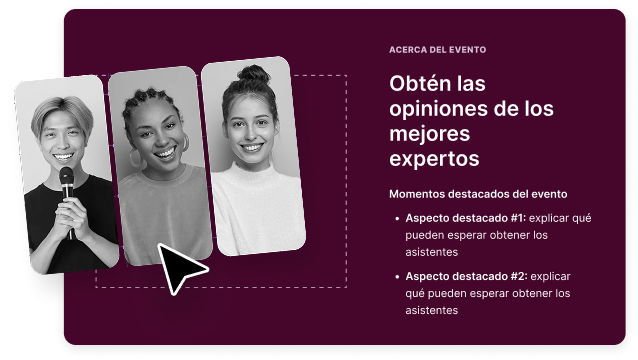 Generador de clips con IA de Content Hub