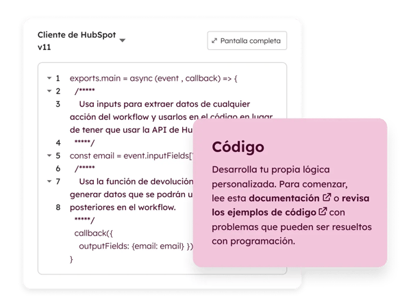 Data Hub - Custom Code Snippet