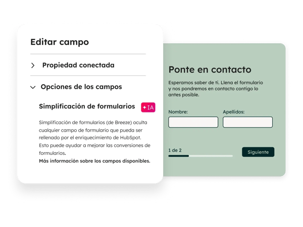 Edición de campos de enriquecimiento