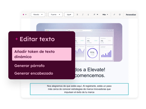 Marketing-Email Dynamic Text Token