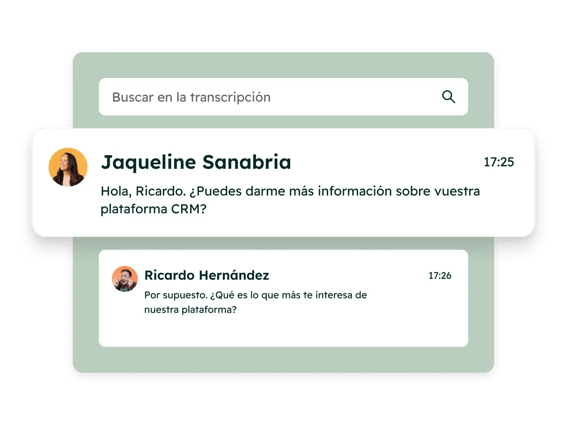 Las herramientas automatizadas con IA, como las características de chat, también pueden proporcionarte información muy valiosa.