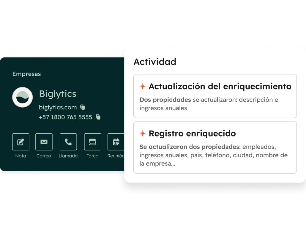 Cómo utilizar el software de inteligencia artificial de HubSpot para enriquecer tus datos y registros de empresa