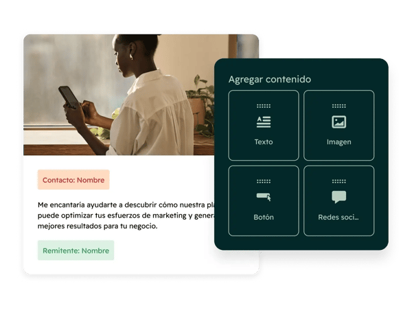correo electrónico en HubSpot