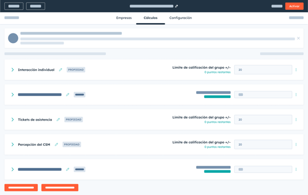 Service Hub - Health Score Builder_ES