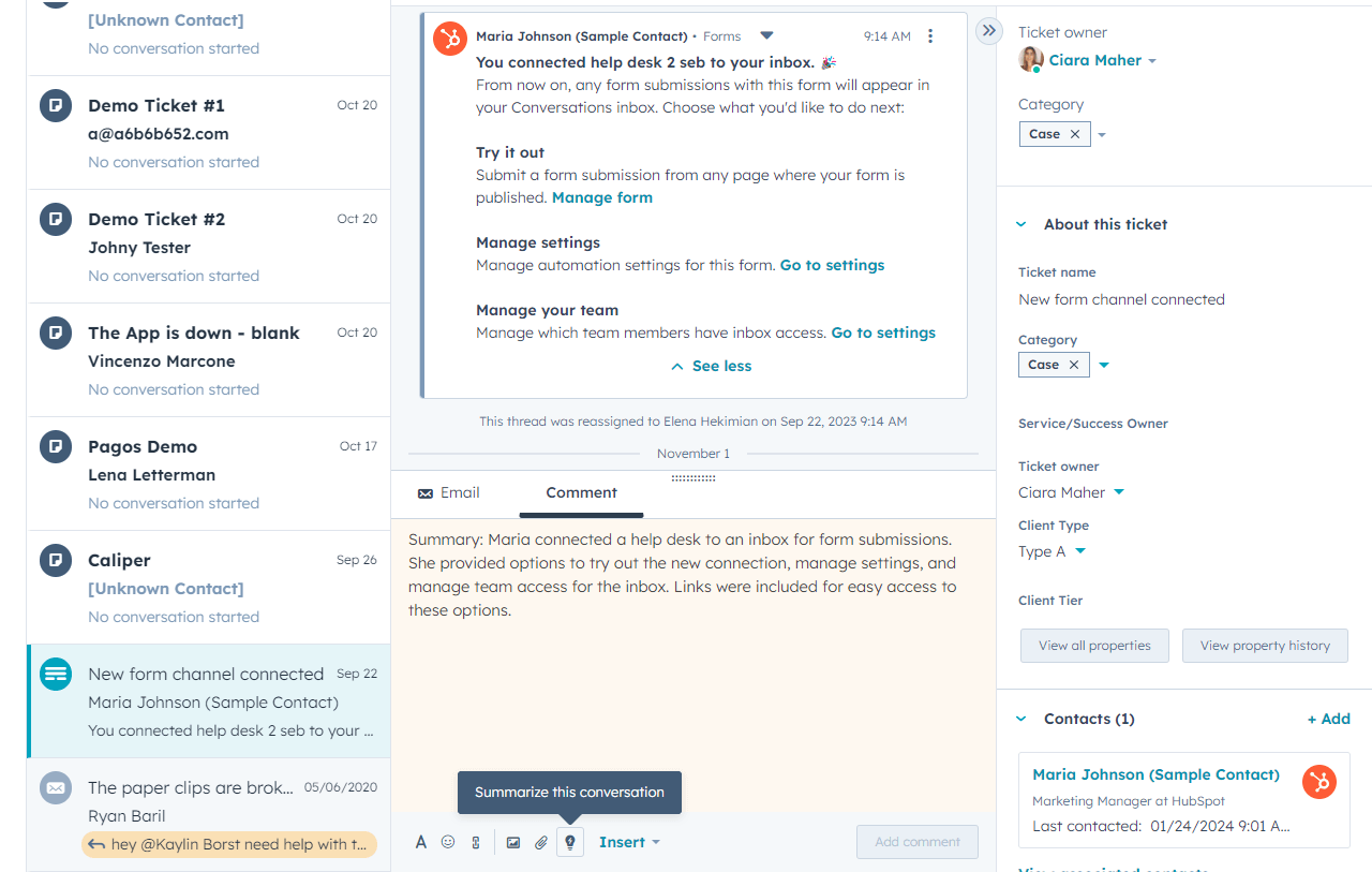 Generador de resúmenes de conversaciones con IA