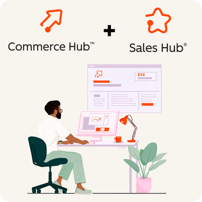 commerce hub y sales hub