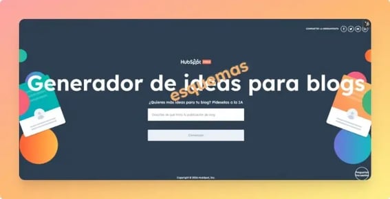 Generador de esquemas gratis
