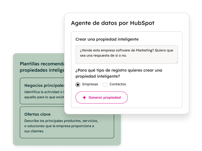 captura de pantalla simplificada del agente de datos 