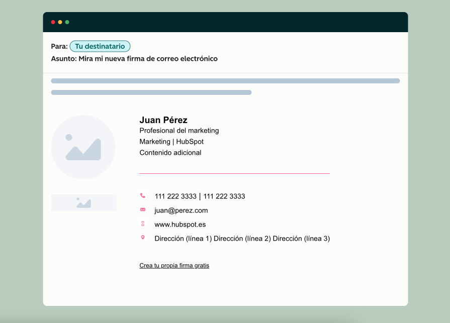 Copy Your Email Signature ES