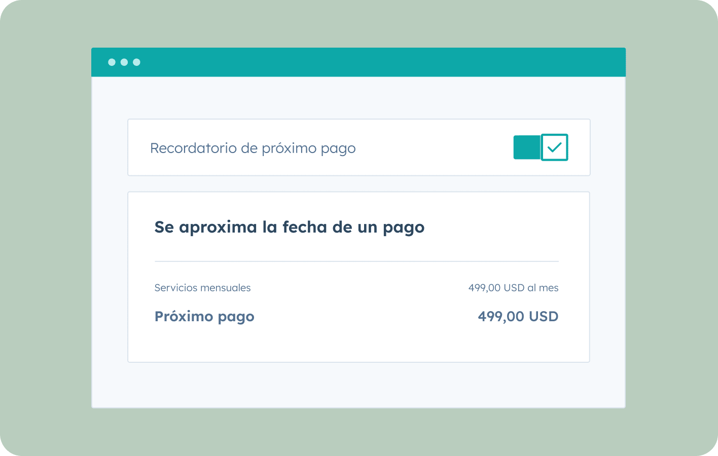 Configuración de la frecuencia de facturación en Commerce Hub.