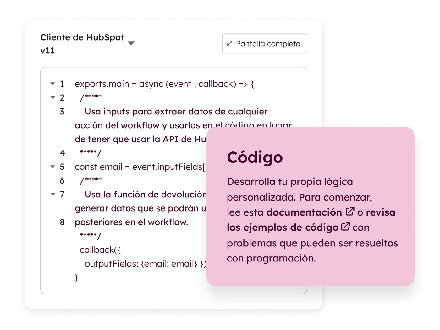 Data Hub - Custom Code Snippet