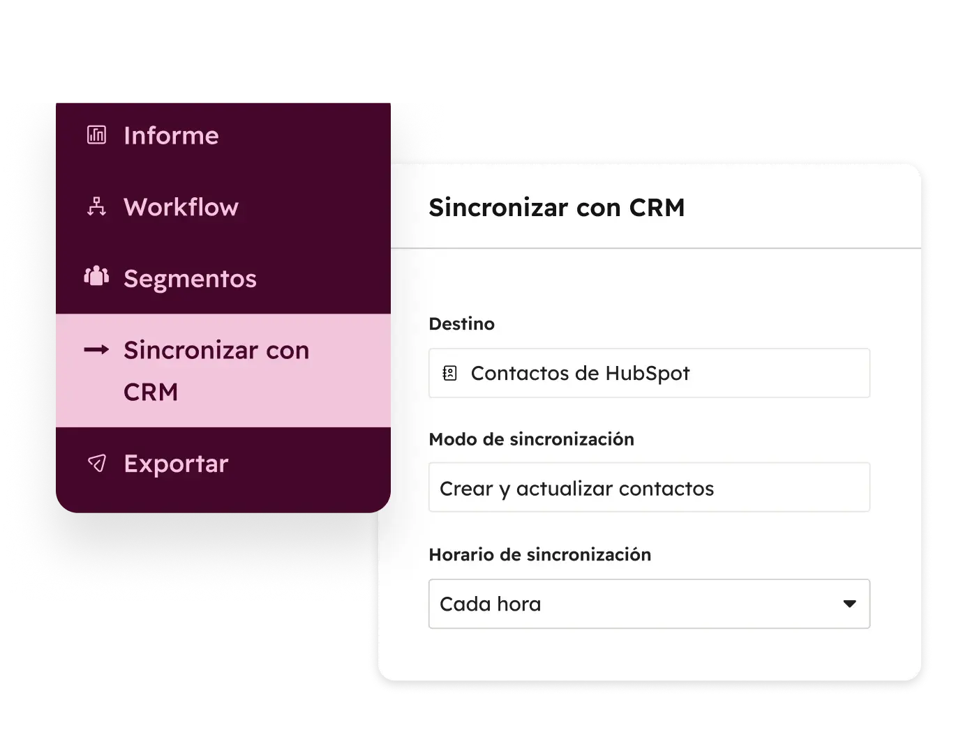 Data Hub - Sync to CRM
