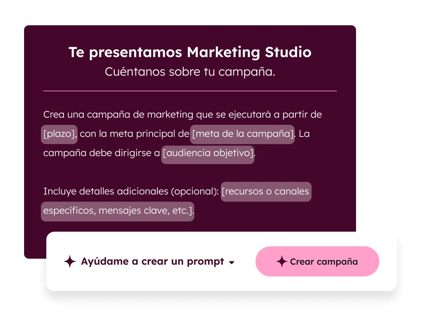 Marketing Hub – Campaign Brief