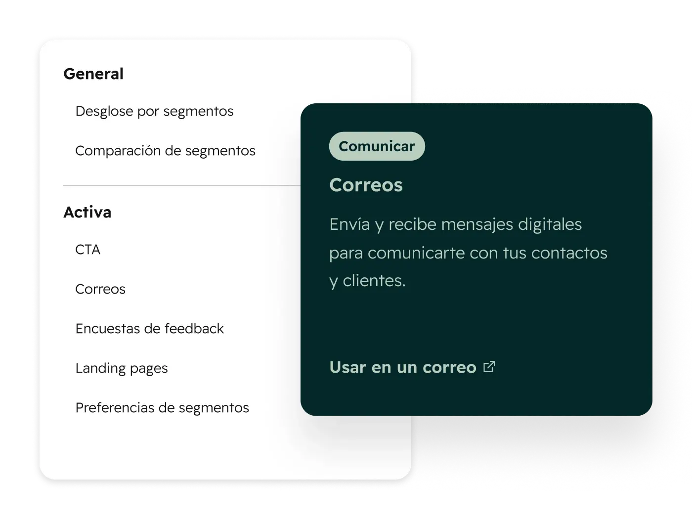 Creación de una muestra aleatoria de segmentos. 