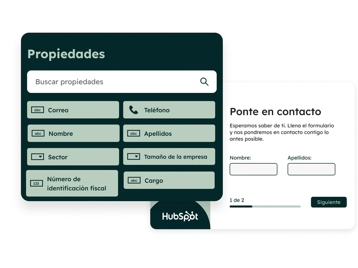Imagen de propiedades del formulario
