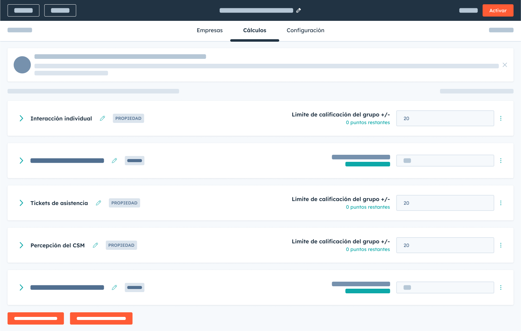 Service Hub - Health Score Builder_ES